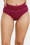 Zivame Anti-Microbial High Rise Full Coverage Tummy Tucker Hipster Panty (Pack of 2) - Multicolor — thumbnail 2